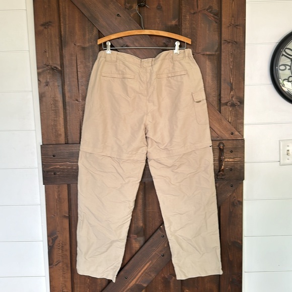 LL BEAN LIGHT WEIGHT ZIP OFF PANTS SIZE L e27 - Picture 4 of 6